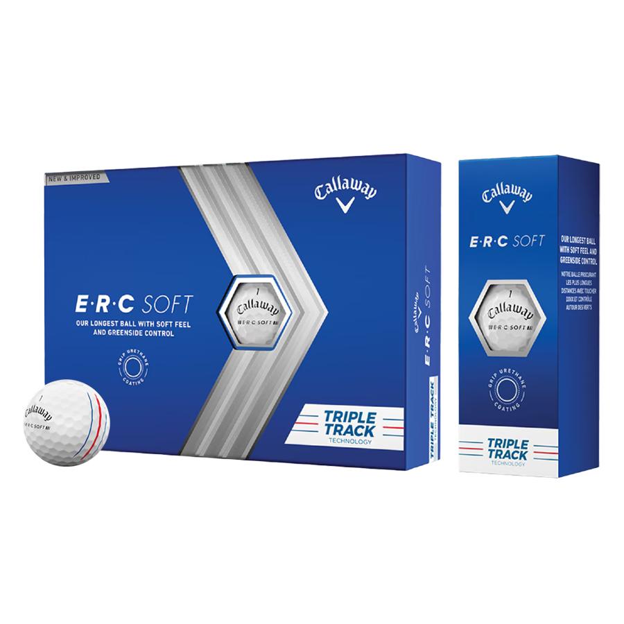 E.R.C SOFTトリプルトラックホワイト１　HVC SOFT FEEL 2 Callaway ERC Soft | Par One Inc.